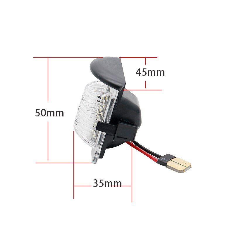 products/521/svetlo tablice wrangler 2007+ jeep.jpg - LED SIJALICE ZA OSVETLJENJE TABLICE - JEEP 1912BP5 - Xenon Svetla Beograd